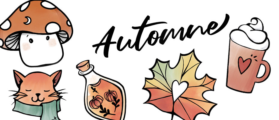 Automne à colorier 🍂✨ // FREE PRINTABLE //